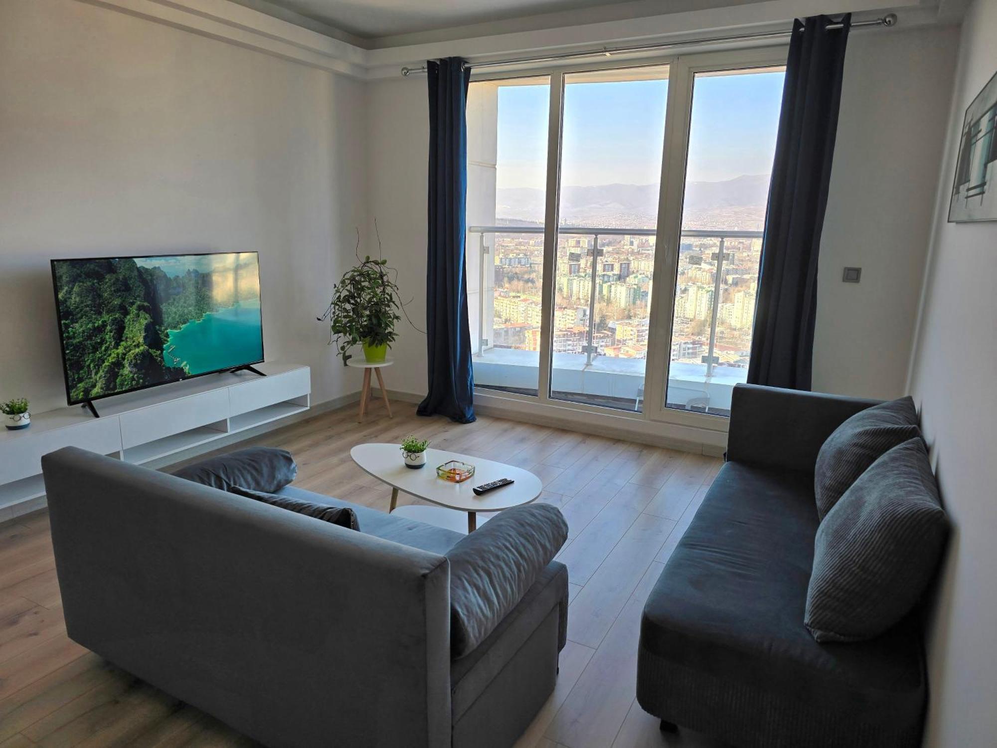 Cevahir Sky City Apartment With Spa, Pool & Fitness Included Скопие Екстериор снимка